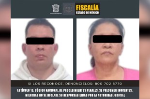 Inés “N”, de 53 años, y José Manuel “N”, de 28 años.