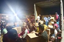 154 toneladas de ayuda humanitaria