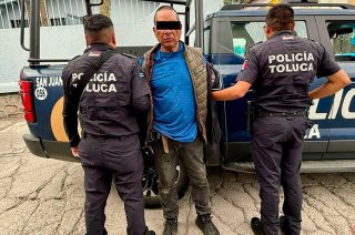 El aseguramiento ocurrió en San Juan Tilapa; el implicado habría intentado sobornar a policías y ya fue puesto a disposición de la Fiscalía del Edoméx.