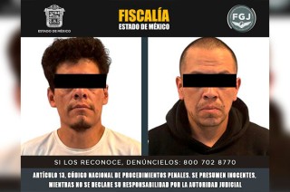 José Nahum “N” y David Ishao “N” habrían cometido dos secuestros exprés en Ecatepec y Tecámac; también enfrentan cargos por otros delitos.