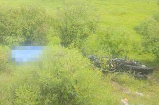 Autoridades de la Fiscalía realizaron el levantamiento del cuerpo en El Vivero