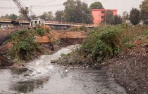 Monitorean Gran Canal en Ecatepec para evitar desbordamientos