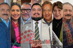 Armando García, Nelly Carrasco, Horacio Duarte, Pedro de la Rosa, Higinio Martínez, Delfina Gómez, Miguel Ángel Hernández