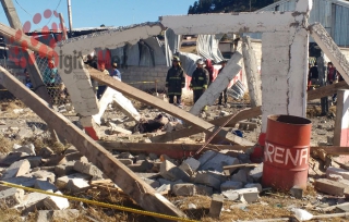 Explota otro polvorín en Tultepec; muere uno