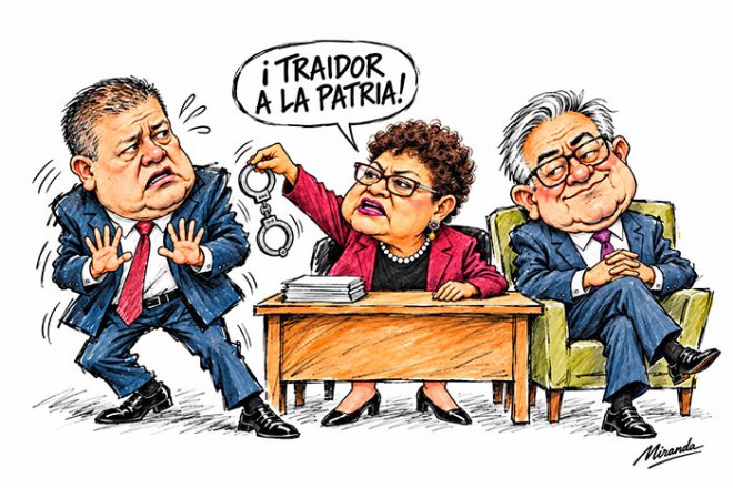 Con diferente vara