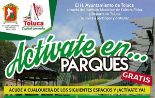 Cuida tu su salud con el programa “Actívate en… Parques&quot;