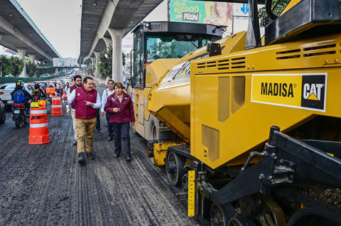 Video: Avanza al 68% reconstrucción del Periférico Norte en Edoméx