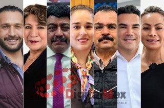 José Pablo Montemayor, Delfina Gómez Álvarez, Nazario Gutiérrez, Amalia Pulido, Joaquín Rubio, Alejandro Moreno, Saray Benítez