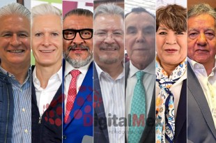 Herminio Cahue, Alfredo Del Mazo, Horacio Duarte, Norberto Morales, Armando Neyra, Delfina Gómez, Higinio Martínez 