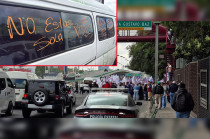 La protesta avanzó de las Torres de Satélite al Parque Naucalli para presionar a la FGJEM a reactivar las investigaciones.