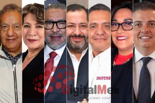 Higinio Martínez, Delfina Gómez, Horacio Duarte, Francisco Vázquez, Ricardo Moreno, Sandra Falcón, Fernando Díaz