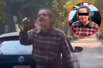 Video: “Lady Naucalpan” muerde a ciclista y golpea a policía en Polanco