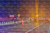 Autoridades resguardaron la zona del atropellamiento en la autopista Toluca-Atlacomulco.