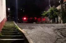 La zona fue acordonada para las diligencias correspondientes