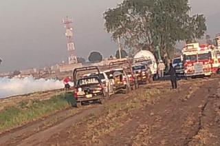 Los huachicoleros fracturaron el ducto de la paraestatal, en uno de los ejidos de Santa María Tonanitla.