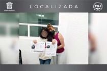 La niña se comunicó con su padre para indicar su ubicación.