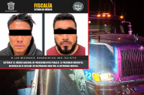 Los dos detenidos fueron presentados ante el Agente del Ministerio Público y luego ingresados al Centro Penitenciario y de Reinserción Social de Jilotepec.