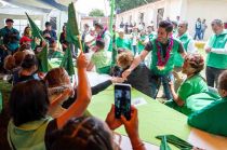 #PVEM celebra prioridad en tema del agua para Delfina Gómez