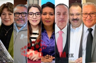 Delfina Gómez, Horacio Duarte, Paulina Moreno, Violeta Huerta, José Luis Cervantes, Julián Niembro, Jorge Rello