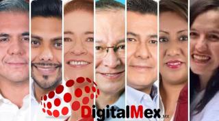 Fernando Vilchis, Adolfo Cerqueda, Angélica Moya, Raymundo Martínez, Marco Antonio Rodríguez, Xóchitl Flores, Yuritzi Castañeda.