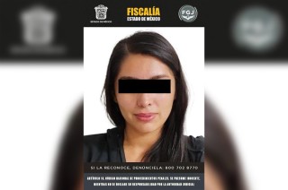 La detenida fue ingresada al Centro Penitenciario y de Reinserción Social de Tlalnepantla.