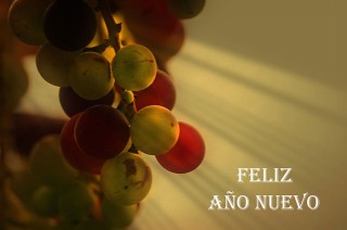 Tradicion de las uvas en año nuevo