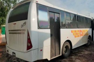 El atraco ocurrió cuando un camión de la Ruta AMZ circulaba por la carretera hacia Huehuetoca.