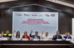 El presidente municipal David Sánchez Isidoro encabeza la Tercera Sesión Ordinaria de Comités de Salud en Coacalco, donde se acordaron acciones de vacunación, prevención y control sanitario.