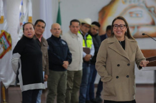 Azucena Cisneros presenta los resultados del operativo Caudal