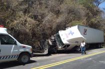 Los hechos se registraron a la altura del km 65, en el tramo Toluca-Cd Altamirano