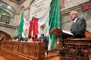 Durante su comparecencia ante el Congreso, el secretario de Seguridad, Cristóbal Castañeda, expuso los problemas de saturación penitenciaria, falta de policías y los resultados de la estrategia de seguridad en Edoméx.