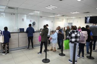 Filas en el OPDM por programa de condonación de adeudos