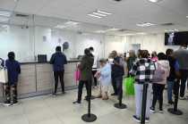 Filas en el OPDM por programa de condonación de adeudos