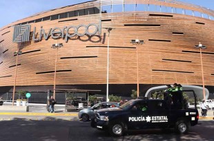 Se realizaron sobrevuelos en helicóptero en los centros comerciales con mayor afluencia.