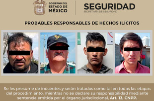 Los detenidos fueron trasladados ante las instancias correspondientes para determinar su situación jurídica.