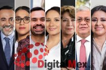 Fernando Flores, Nancy Nápoles, Jorge Álvarez Máynez, Michelle Núñez, Delfina Gómez, Cristóbal Castañeda, Laura González