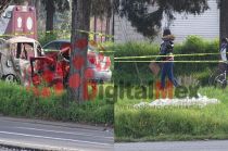 Aparatoso accidente en la Toluca-Palmillas deja un muerto