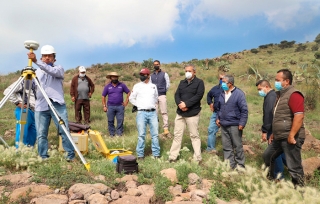 Después de tres décadas, llevarán agua a la parte más alta de la Sierra de Guadalupe