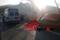 Accidente en la carretera Tejupilco-Amatepec