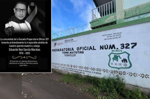 Eduardo Noé García era un docente comprometido que dividía su tiempo entre la preparatoria y la Secundaria Técnica 53, también en Iztapalapa, donde daba clases por las tardes.