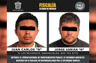 Juan Carlos “N” y Jorge Adrián “N”, en compañía de tres sujetos más, quienes se ostentaron como integrantes de un grupo criminal con orígenes en Michoacán