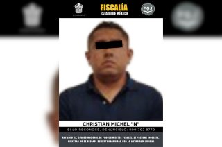 Christian Michel “N” fue detenido por su probable participación en el homicidio de dos hombres durante un enfrentamiento armado en Naucalpan.