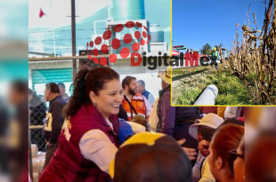 Guadalupe Díaz Avilés y Secampo Edoméx impulsan obras hidráulicas para fortalecer el campo.