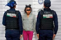 Autoridades aseguraron un cuchillo presuntamente utilizado para amenazar a un familiar