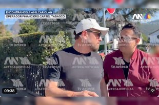 Jorge Amílcar Olán Aparicio fue localizado en Lugano, Suiza, donde un reportero de TV Azteca intentó cuestionarlo sobre los señalamientos relacionados con sus negocios y contratos públicos.