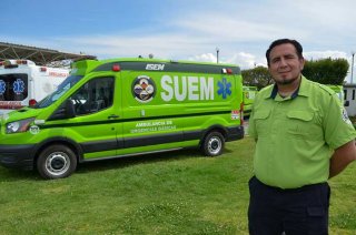 Video: SUEM se alista para desfile patrio con 80 elementos y 40 vehículos