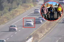 Tras confirmar que el vehículo estaba ligado a un ilícito, policías detuvieron a Dionisio, Gustavo y Arisai “N” por posesión de la unidad.