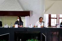 En este simulacro, se siguieron las recomendaciones emitidas por las autoridades de salud