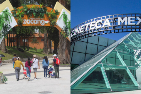 Zacango y Cineteca Mexiquense participan en la promoción 2x1 en Edomex.