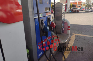 Estación de servicio operando con normalidad en el Valle de Toluca